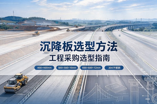 大理沉降板选择方法