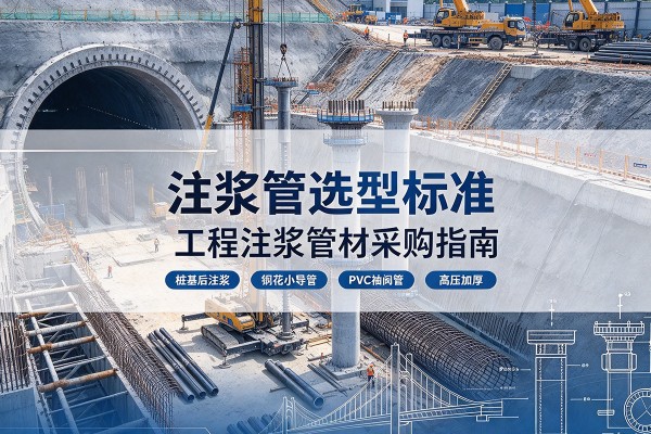 大理注浆管选型标准