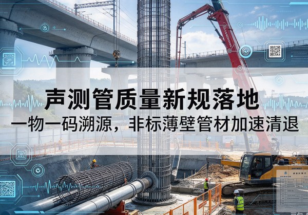 大理声测管质量新规落地，一物一码溯源，非标薄壁管材加速清退