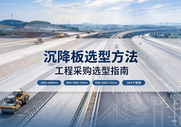 大理沉降板选择方法